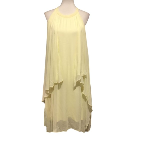Lauren Vidal Yellow Shift Dress – XS - NWT - Picture 1 of 4